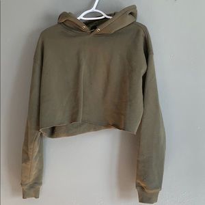 Cropped hoodie